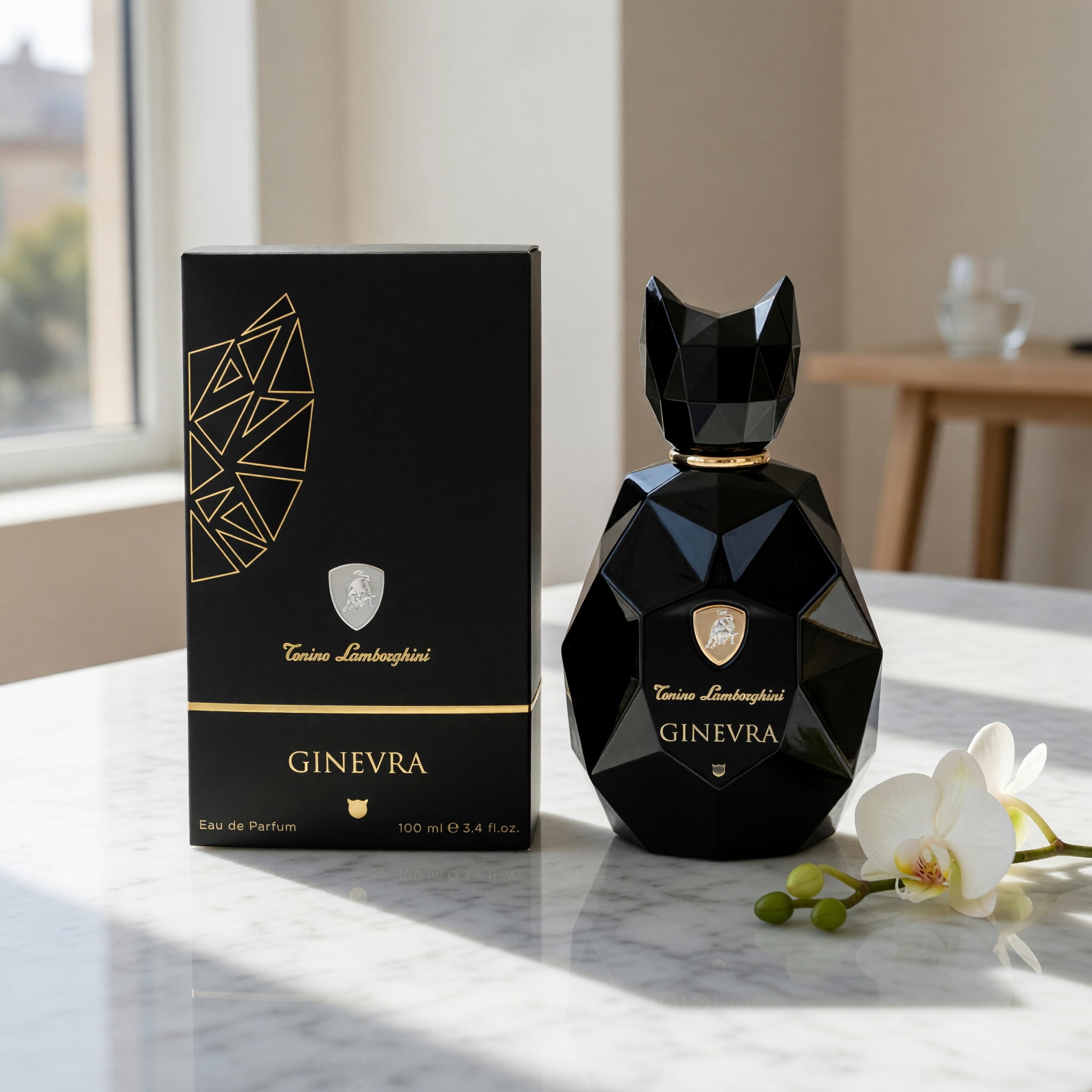 Tonino Lamborghini Ginevra Black Panther Ladies Eau De Parfum