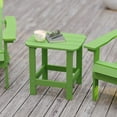 thumbnail image 2 of Flash Furniture Charlestown Tiered Commercial Poly Resin Adirondack Side Table - Lime Green - All-Weather - Indoor/Outdoor, 2 of 12