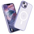 thumbnail image 3 of For Apple iPhone 15 Plus (6.7") Compatible with MagSafe [Strong Magnetic] Slim Translucent Matte Back Shockproof Phone Case Cover by Xpression - Blue, 3 of 10