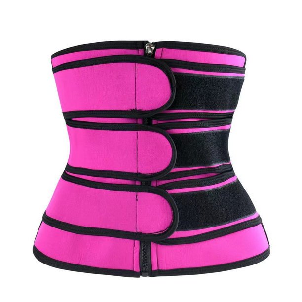 Cinturón deportivo para mujer, cinturón ajustable con hebilla de tres botones, ropa interior de tela para modelar el cuerpo después del parto