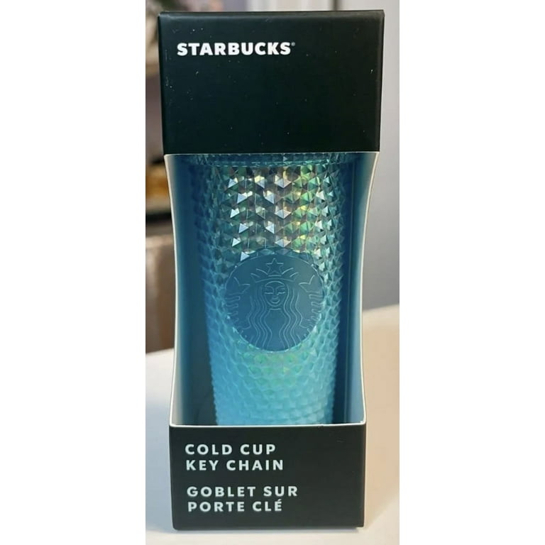Starbucks Accessories | Starbucks Blue Ombr Iridescent Studded Cold Cup Keychain | Color: Blue | Size: Os | Amanda_611's Closet