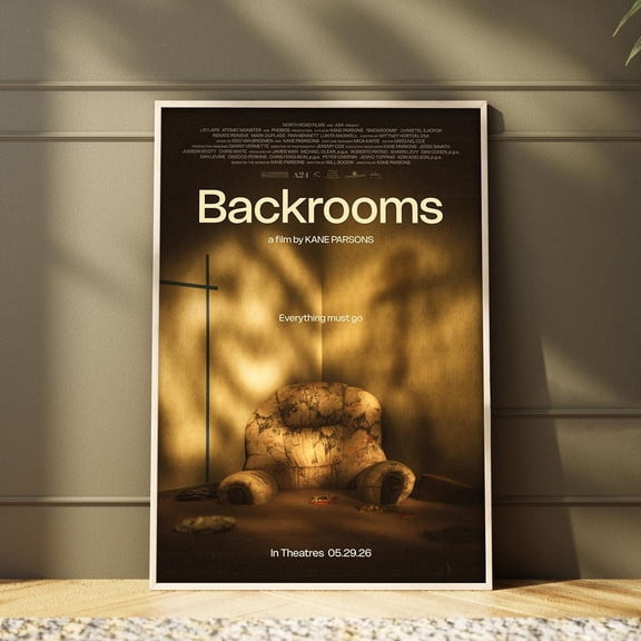 Backrooms Movie Wall Art Print