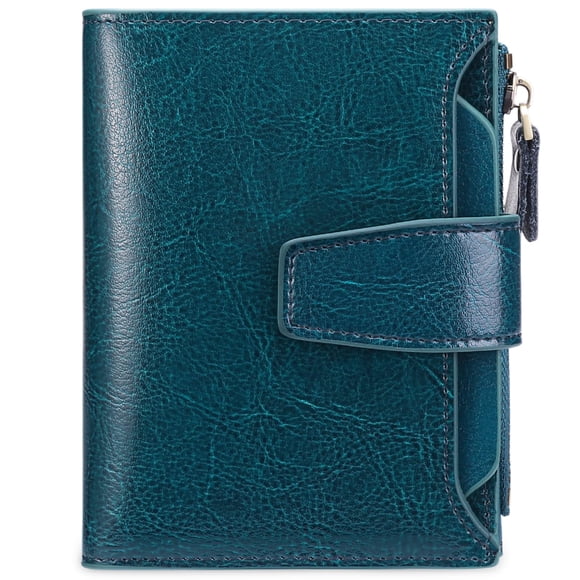 Portafolios GOIACII pequeña mujer A01 Wax Peacock Blue