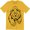 Gold, variant on Brave Angry Bear Scary Wildlife Animal Lover Cool Gift Idea Men's T-Shirt