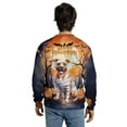thumbnail image 5 of Mummy Pitbull Happy Halloween with Pumpkins Bats Spooky Fun All Over Print 3D Sweatshirt Unisex Merch Terrier Dog Lover - 00019, 5 of 6