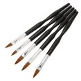 thumbnail image 5 of Cepillo del arte del clavo, 5 Unids Set Profesional Pintura de U?as Pincel de Maquillaje DIY Nail Brush Gradient Efecto Talla Fina Detalles Salones Ecomeon  no, 5 of 5