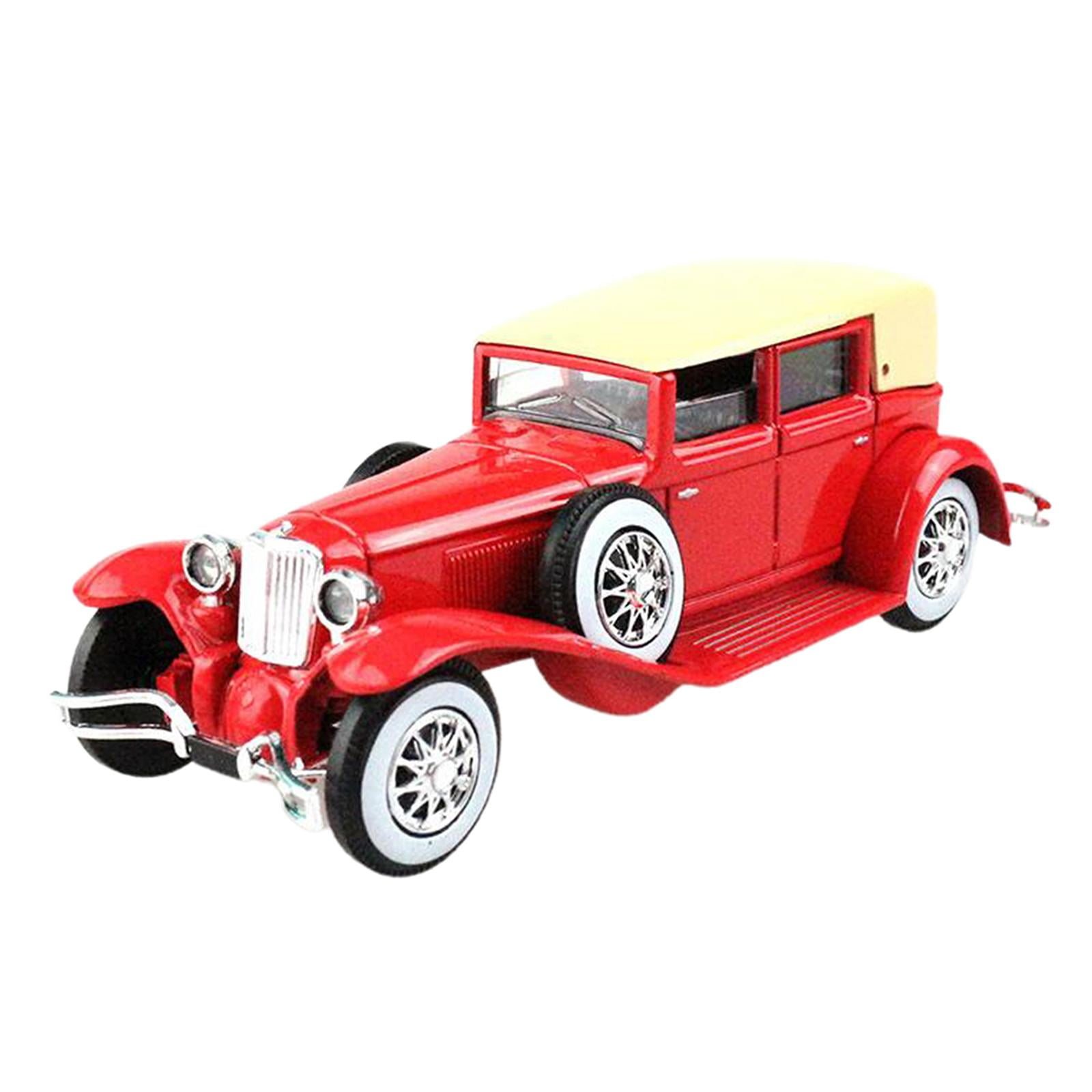 1 43 Diecast Vintage Car Model Collection Old Car Vehicle Decor Walmart