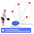 thumbnail image 4 of WDOplteas Pickleball Trainer Ayuda Entrenamiento Pickleball Con Cuerda para Autopráctica (rojo), 4 of 9
