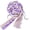 Elegant Purple, variant on Handfasting Cord for Wedding Braided, Ivory White, Simple | Hand Fasting Ceremony Rope with Gold Celtic Clasp, Rustic Cotton for Catholic Lasso Tradition, Unity Ritual Tying Supply