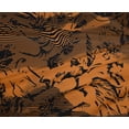 thumbnail image 4 of oneOone Polyester Lycra Rust Brown Fabric Animal Skin Sewing Material Print Fabric By The Yard 56 Inch Wide-VYC, 4 of 4