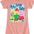 thumbnail image 3 of Peppa Pig - Play Every Day - Girls Toddler And Youth Fitted Short Sleeve Tee, 3 of 5