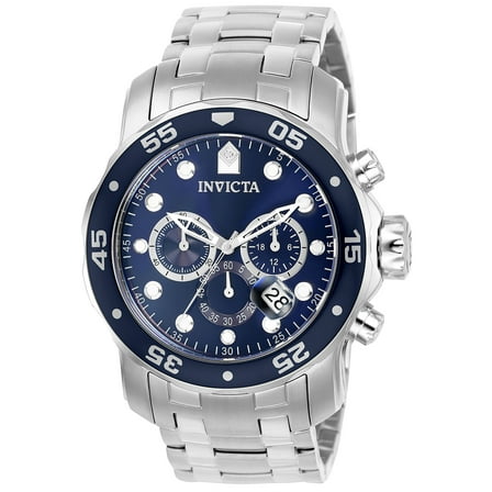 Invicta Men's 0070 Pro Diver Quartz Chronograph Blue Dial Watch