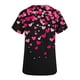 thumbnail image 5 of TaTaai Valentine Graphic Women Scrub Top Soft Cotton Relaxed Fit Short Sleeve V Neck Front Pocket Breathable Comfort Medical Work Casual Blouse Gift, 5 of 5