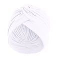 thumbnail image 1 of Stretchy Polyester Turban Cap for Women - Sleep Hat, Hairband & Indian Scarf with Knotted Back Design, 1 of 6