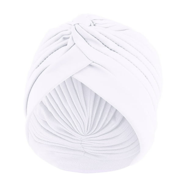 Gorro turbante elástico, banda para la cabeza, diadema para mujer, gorro para dormir, pañuelos indios, sombreros