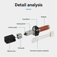 thumbnail image 5 of Adventurer 5M Series 3D Printer Hotend Nozzle 0.4mm High Speed Extruder Accessories, 5 of 5