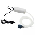 thumbnail image 1 of 2x Mini Bomba de Aire para Acuario USB Pesca Silenciosa 5V con Hebilla Pequeña Capacidad 3 piezas, 1 of 8