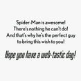thumbnail image 3 of Hallmark Marvel Spider-Man Birthday Card (Web-Tastic Day), 3 of 6