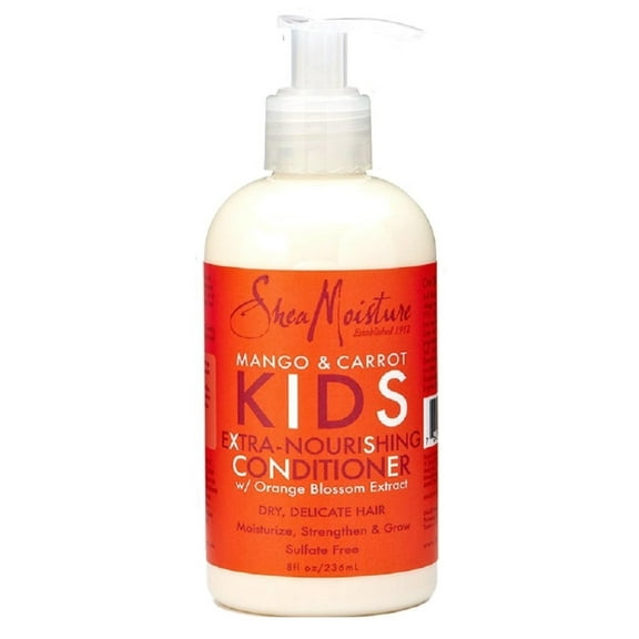 Shea Moisture Kids Conditioner 8oz Mango/Carrot X-Nourishing (Pack of 3)