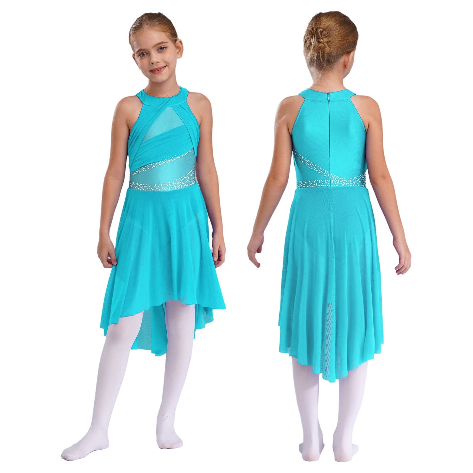 FYMNSI Robe Lyrique Moderne Pour Femme - Costume De Danse