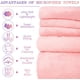 thumbnail image 5 of Juego de toallas de baño, toallas de microfibra de primera calidad de terciopelo coral súper absorbentes para baño, toalla de ducha, paquete de 5, 5 of 6