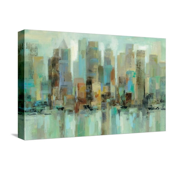 Art.com Morning Reflections Stretched Canvas Print Wall Art by Silvia Vassileva, 18" x 12"