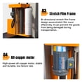 thumbnail image 7 of HPDMC Industrial Pallet Wrapping Machine - Heavy-Duty Automatic Turntable Stretch Wrapper - 65" Diameter, 4400 lbs Capacity, 110V, 7 of 7