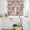 Crimson, variant on Vintage Red Floral Kitchen Curtains Sets for Windows 24 Inch Length, Farmhouse Birds Botanical Rod Pocket Window Treatments Tier Curtains and Valances Set for Bedroom/Bathroom