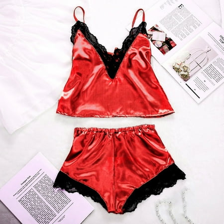 

Bessbest New Intimates 2Pc Lingerie Women Lace Nightdress Nightgown Sleepwear Underwear Set