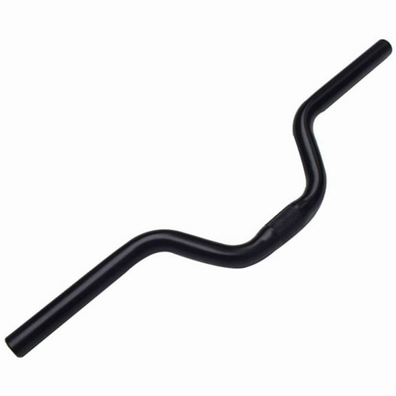 25.4X520mm Bicycle Handlebar Bike Riser Bar Ultra Light Bike Horizontal Bent Handlebar Cycling Accessories,Black