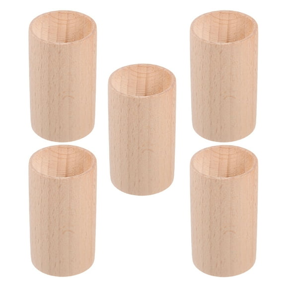HAKIDZEL Wood Passive Diffuser Beige 5Pcs Essential Oil Diffusion