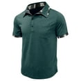 thumbnail image 5 of EWASWON Men's Casual Short Sleeve Pocket T-Shirts, Soft Cotton Crew Neck Tees for Everyday Comfort,Green,Size M, 5 of 8