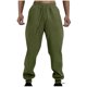 thumbnail image 4 of Pantalones largos de moda para hombre, con cordón, cintura elástica, color sólido, pantalones deportivos casuales, pantalones para hombre, 4 of 4