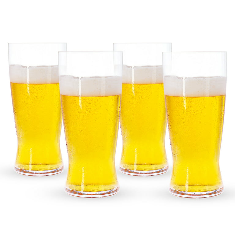 StyleWell 19.5 oz. Pint Beer Glasses (Set of 4)
