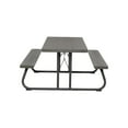 thumbnail image 4 of LIFETIME - Table de pique-nique extérieure rectangulaire, 6 pieds, bronze sablé, 4 of 7