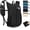 Black, variant on 15L Small Hiking Backpack for Women Men, Foldable Packable Backpack with Phone Pocket, Lightweight Travel Daypack for Hiking Camping Outdoor (Black)