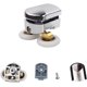thumbnail image 4 of Rodillos para puertas de ducha, ruedas de plástico para puertas, para bricolaje de vidrio de 4-6 mm, 23 mm de diámetro (2 rodillos superiores y 2 rodillos inferiores)(23MM), 4 of 5