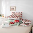 thumbnail image 6 of Manfei Xmas Winter Holiday 7-Piece King Bedding,Cute Santa Claus King Bed in a Bag,Xmas Reversible, 6 of 7