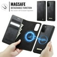 thumbnail image 4 of Funda Billetera Desmontable Magnética 2 en 1 Magsafe para Samsung Galaxy S20 con Tarjetero para Mujer y Hombre,Cuero PU Retro 【Bloqueo RFID】 Funda con soporte a prueba de golpes, 4 of 10