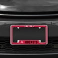 thumbnail image 3 of Houston Basketball Rockets (Set of 2) Chrome Metal License Plate Frames with Bold Full Frame Design, 3 of 6
