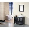 thumbnail image 2 of Design Element Arlington 37" Single Sink Bathroom Vanity Set in Espresso, 2 of 3