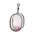 thumbnail image 4 of Bolsa de exhibición de figuras transparente, bolsa de almacenamiento de muñecas pequeña con cierre de cremallera de PVC portátil , Negro, 4 of 8