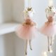 thumbnail image 4 of New Christmas Mouse Doll Pendant Girl Ballet Angel Christmas Tree Pendant Plush Hanging Xmas Decoration Charms New Year Gifts, 4 of 5