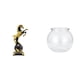 thumbnail image 1 of Pecera Pequeña Transparente Para Colección De Estatuas Modernas, Adorno De Mesa, Escultura Animal Para Dormitorio, Centro De Mesa, Sala De Estar, Decoración Del Hogar., 1 of 8