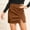 Brown, variant on Women's Short Skirt Suede Bag Solid High Waist Zipper Autumn Winter Skirt Womens Leather Skirt Womens Summer Skirts Sweater Skirt Set Plaid Mini Skirts for Women Maternity Pencil Skirt Teen Skirts