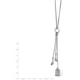 thumbnail image 4 of Solid Sterling Silver Polished Bird Cage with Birds Slip-on Necklace - 36"- Made In Italy Chain, 4 of 7