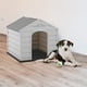 thumbnail image 1 of Casa Casita Hogar Refugio Interior Exterior Mascota Perro Ideal Raza Chica Plástica Resistente Confortable RIMAX, 1 of 7