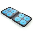 thumbnail image 6 of (2 pack) alavisxf xx 192-Capacity Portable EVA DVD Zipper Holder Storage Case, Black, 6 of 7
