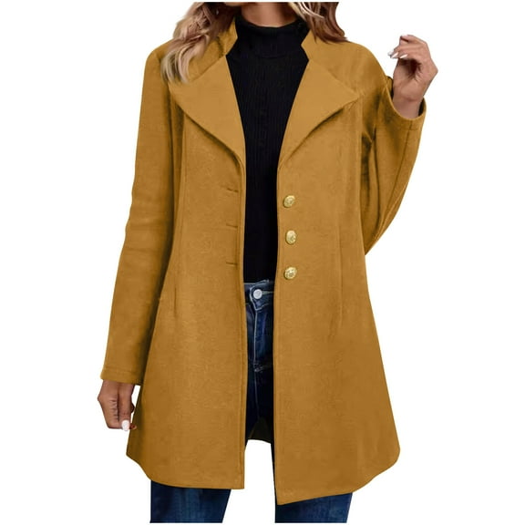 Babcutegg Womens Jackets Side Pockets Hooded Casual Fashion Fleece Linked Fall and Winter Outwear for Women Brown Size XL