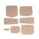 thumbnail image 2 of Plantilla de Cuero, Plantilla Acrílica Vida Larga Vida de Corte Precisa Aplicacia Amplia Aplicacia para Artesanía de Bricolaje para Bolsas de Cuero para Regalo, 2 of 7